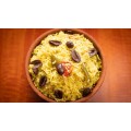 Saffron Rice with olives